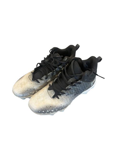 Vist Large View of Product Image Which is Used Under Armour CLEATS BB/SB Cleats Black Junior 06