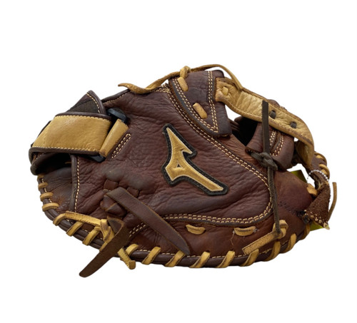 Vist Large View of Product Image Which is Used Mizuno MVP FP GXS 58 BB/SB Catchers RH Throw Brown 34"