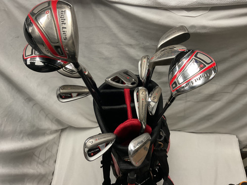 Vist Large View of Product Image Which is Used Adams Golf TIGHTLIES PLUS Mens Package Set RH Black 13 Piece