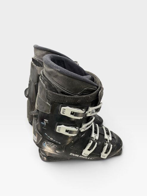 Vist Large View of Product Image Which is Used Dalbello 79 MX Womens Downhill (DH) Ski Boots Grey 315 MP - M13.5, side view