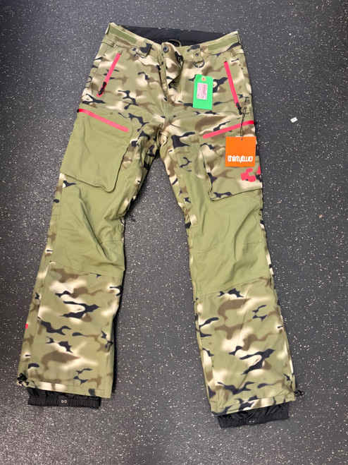 Vist Large View of Product Image Which is ThirtyTwo RIDER DRIVEN Snow Pants Camouflage LG