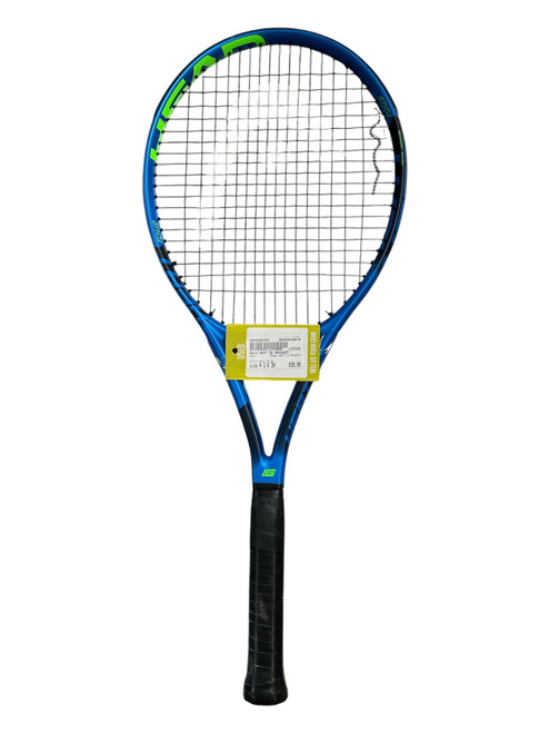Vist Large View of Product Image Which is Used Head HEAT IG RACQUET Adult Tennis Racquet Royal Blue 4 3/8"