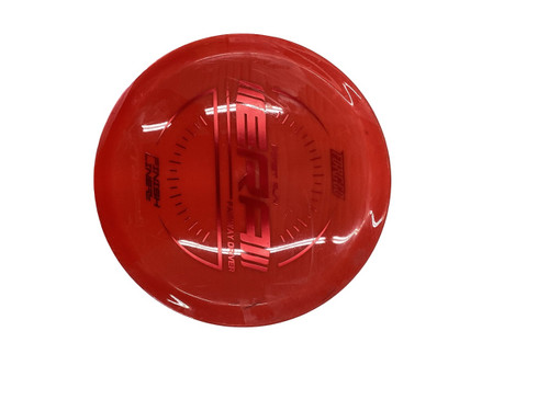 Vist Large View of Product Image Which is Used Finish Line ERA Disc Golf Driver Red