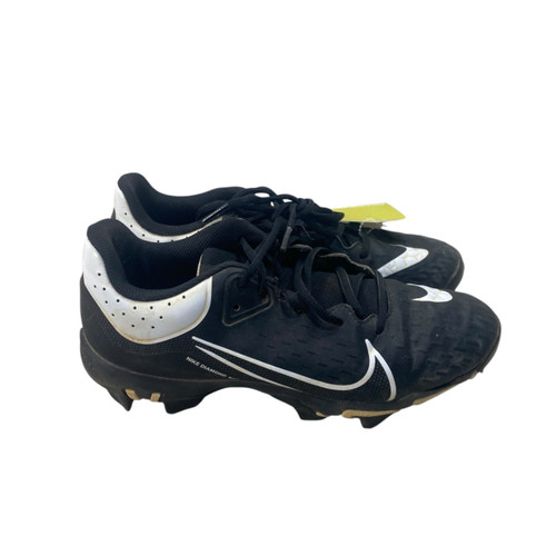 Vist Large View of Product Image Which is Used Nike DIAMOND SOFTBALL BB/SB Cleats Black Senior 8.5