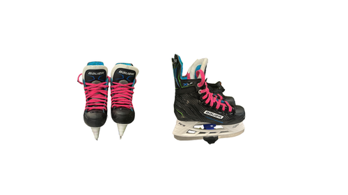 Vist Large View of Product Image Which is Used Bauer XLP Junior Hockey Skate Junior 01