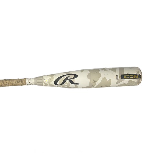 Vist Large View of Product Image Which is Used Rawlings 2024 ICON CARBON BB/SB USSSA 2 3/4 Bat 27"