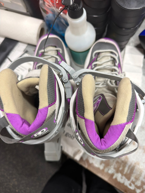 Vist Large View of Product Image Which is Used RollerDerby Q60 ELITE Senior Roller Quad Skates Grey Senior 7