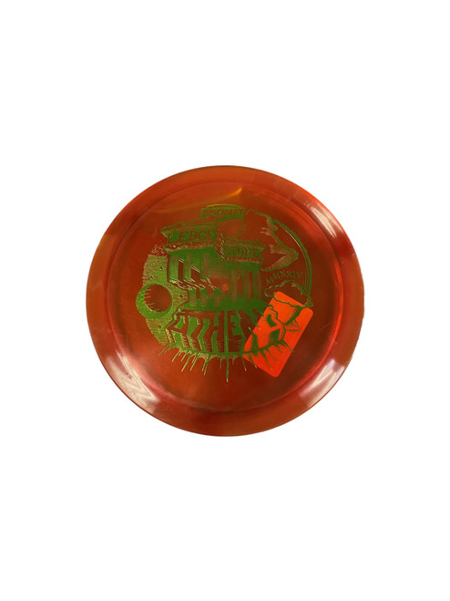 Vist Large View of Product Image Which is Used Discraft LEDGESTONE MMXXIV Disc Golf Driver Orange