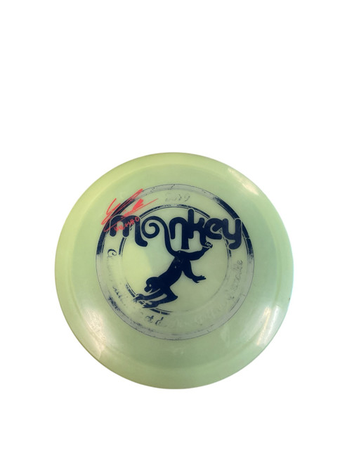 Vist Large View of Product Image Which is Used Discraft MONKEY Disc Golf Driver Green