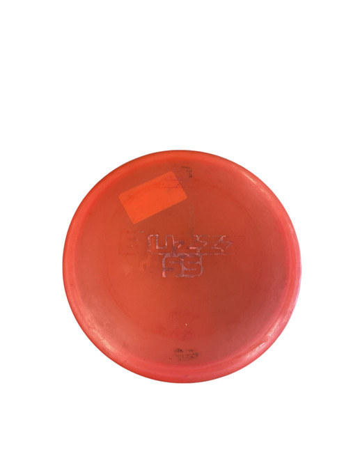 Vist Large View of Product Image Which is Used Discraft BUZZZ SS Disc Golf Mid Range Orange