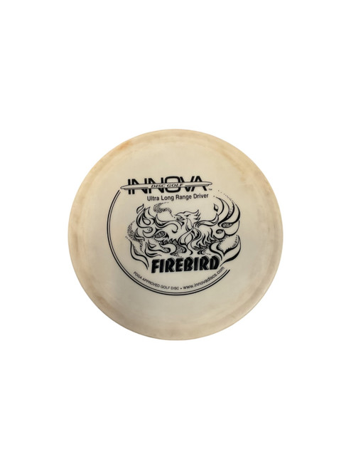 Vist Large View of Product Image Which is Used Innova FIREBIRD Disc Golf Driver White