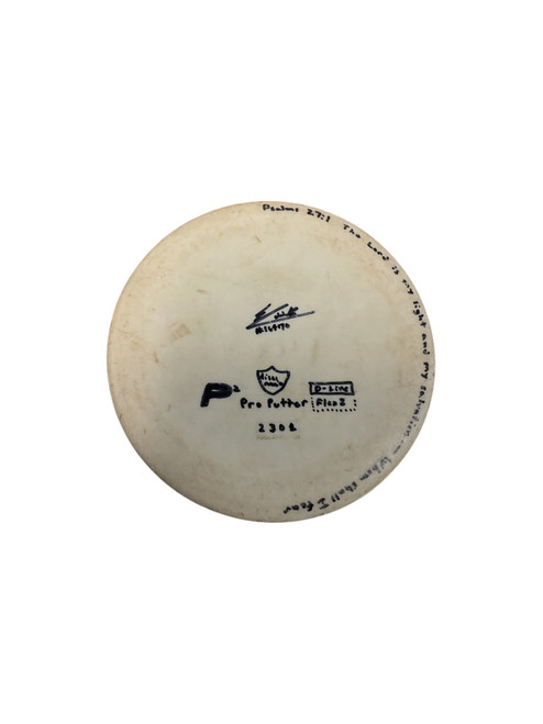 Vist Large View of Product Image Which is Used Discmania P2 Disc Golf Putter White