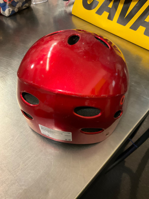 Vist Large View of Product Image Which is Used Inline Skate Helmet Red SM