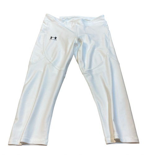 Vist Large View of Product Image Which is Used Under Armour COMPRESSION PANTS Other Clothing White LG