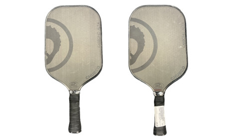 Vist Large View of Product Image Which is Used CHURCO CARBON ALTA Pickleball Racquet Black