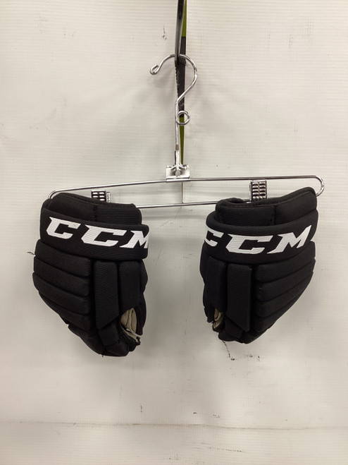 Vist Large View of Product Image Which is Used CCM LTP GLOVES Youth Gloves Black 9"