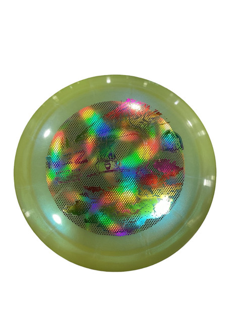 Vist Large View of Product Image Which is Used Discmania ZEN 2 Disc Golf Driver Yellow