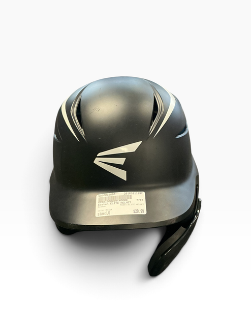 Vist Large View of Product Image Which is Used Easton ELITE HELMET Batting Helmet w/Mask Black LG