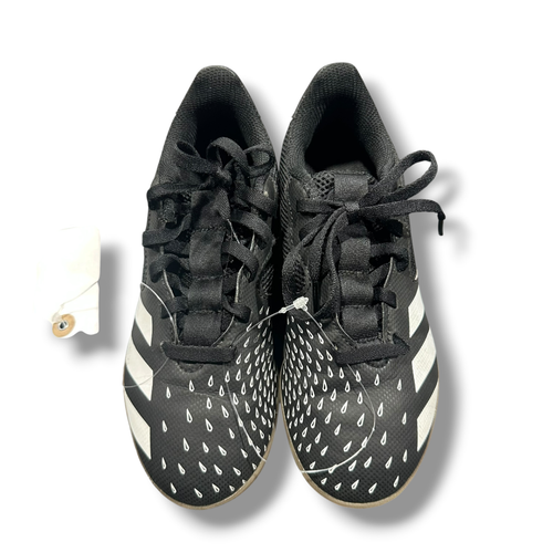 Vist Large View of Product Image Which is Used Adidas PREDATOR Soccer Turf Shoes Black Junior 01