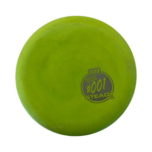 Vist Large View of Product Image Which is Used DGA STONE STEADY BL Disc Golf Putter Neon Green