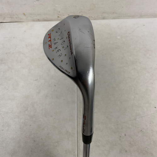 Vist Large View of Product Image Which is Used Cleveland RTZ FULL FACE TOUR SATIN Golf Wedge Mens RH 58 Degree
