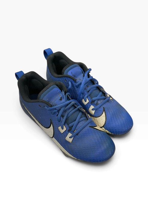 Vist Large View of Product Image Which is Used Nike Youth FB Cleats Navy Blue Youth 07.0