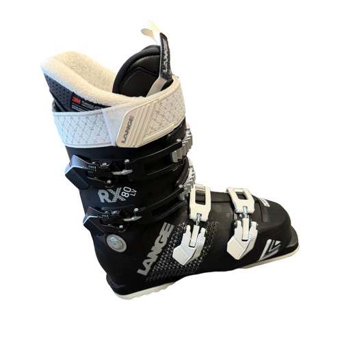 Vist Large View of Product Image Which is Used Lange RX 80 LV Women's Ski Boot Black 245 MP -W07.5