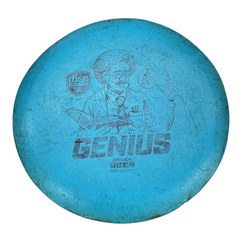 Vist Large View of Product Image Which is Used Discmania GENIUS Disc Golf Driver Carolina Blue 170g