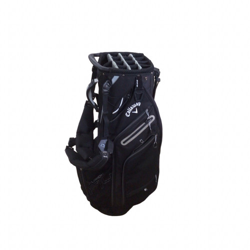 Vist Large View of Product Image Which is Used Callaway FUSION 14 Mens Stand Bag Black