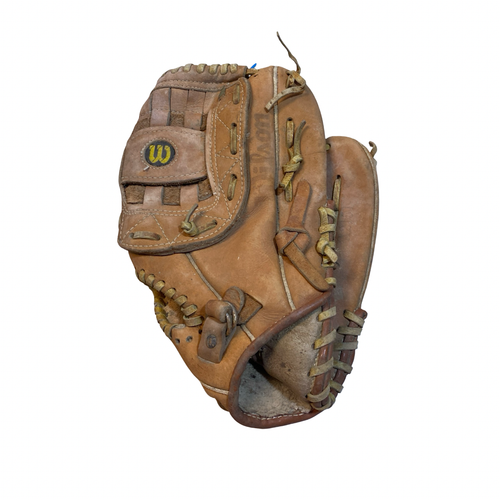 Vist Large View of Product Image Which is Used Wilson A2151 BB/SB Glove RH Throw Brown 11"