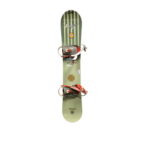 Vist Large View of Product Image Which is Used Lamar LAMAR Mens Board/Bindings Green 153 cm