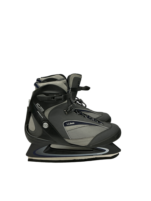 Vist Large View of Product Image Which is Used L.L BEAN IC.M1 Mens Softboot Skate Grey Senior 13