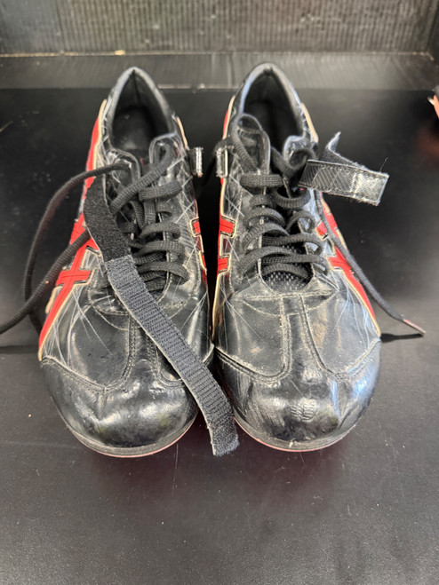 Vist Large View of Product Image Which is Used Asics Track & Field Cleats Adult Black Senior 13