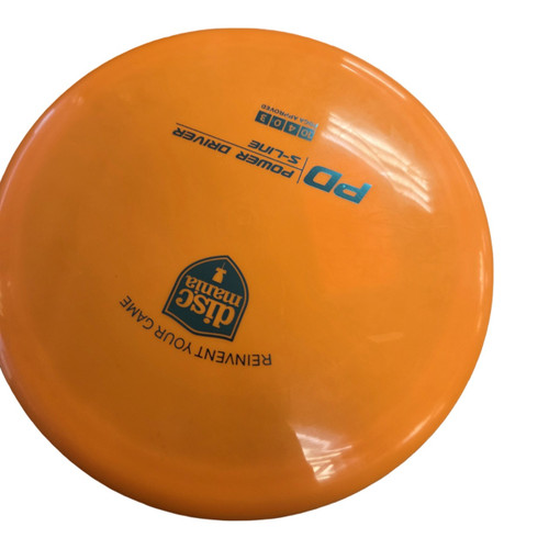 Vist Large View of Product Image Which is Used Discmania PD SLINE Disc Golf Driver Orange