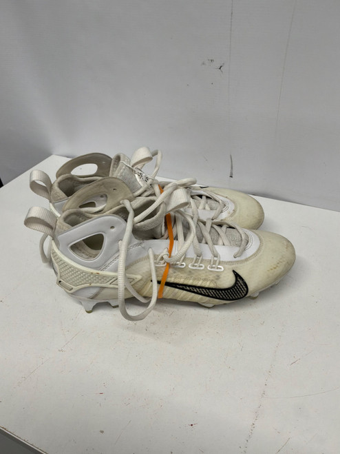 Vist Large View of Product Image Which is Used Nike Youth FB Cleats White Youth 06.0
