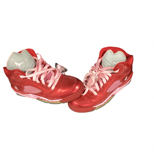 Vist Large View of Product Image Which is Used Jordan Basketball Shoes W Red Junior 04