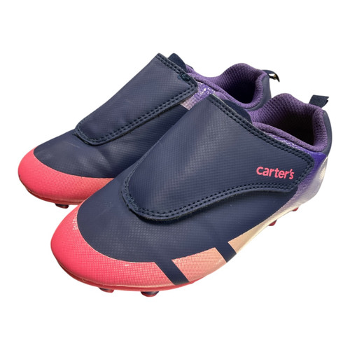 Vist Large View of Product Image Which is Used CARTERS FICA Soccer Cleats Navy Blue Youth 11.0