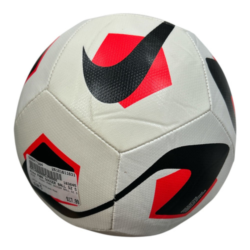 Vist Large View of Product Image Which is Used Nike PARK SOCCER BALL SZ 5 All Size Soccer Ball White/Black/Red 5