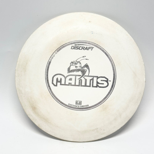 Vist Large View of Product Image Which is Used Discraft PRO D MANTIS Disc Golf Driver White 168g