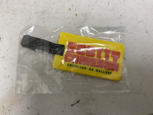 Vist Large View of Product Image Which is Used Scotty Cameron CIRCLE T WAVES RUBBER LEASH Golf Accessory Yellow