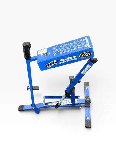 Vist Large View of Product Image Which is Used Louisville Slugger BLUE FLAME BB/SB Pitching Machine
