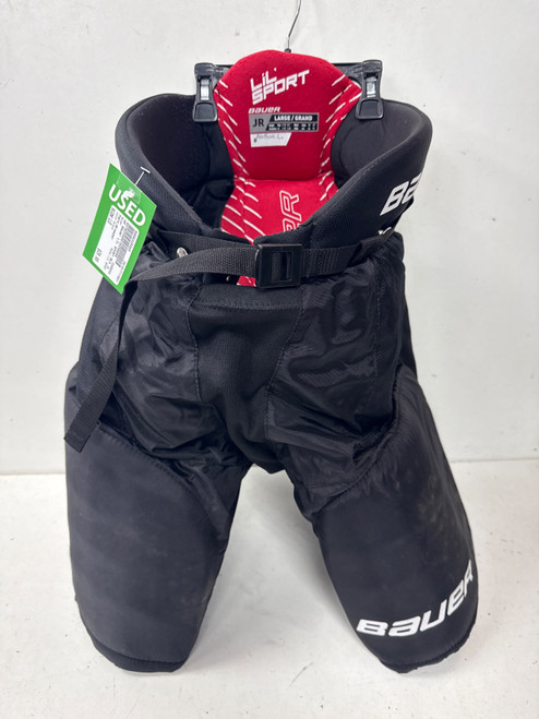 Vist Large View of Product Image Which is Used Bauer LIL SPORT Junior Pant Black LG