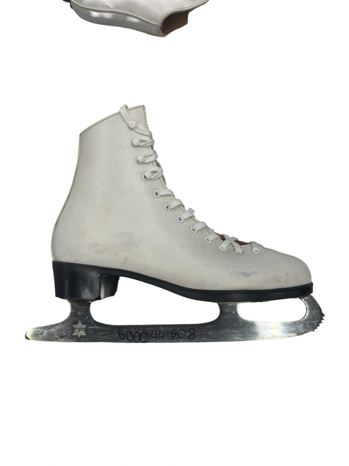 Vist Large View of Product Image Which is Used DOMINION CANADA WomensFigure Skate White Senior 7