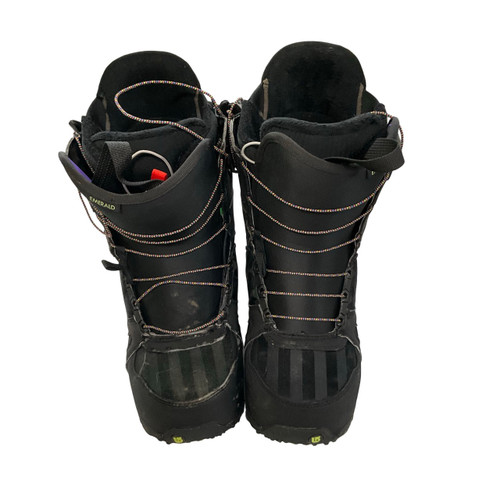 Vist Large View of Product Image Which is Used Burton EMERALD Mens Snowboard Boots Black Senior 9.5