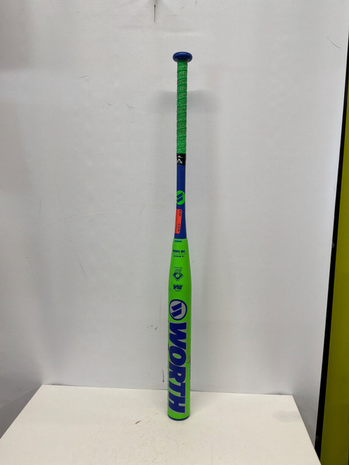 Vist Large View of Product Image Which is Used Worth AT18 258/400 BB/SB Senior League Bat 34"