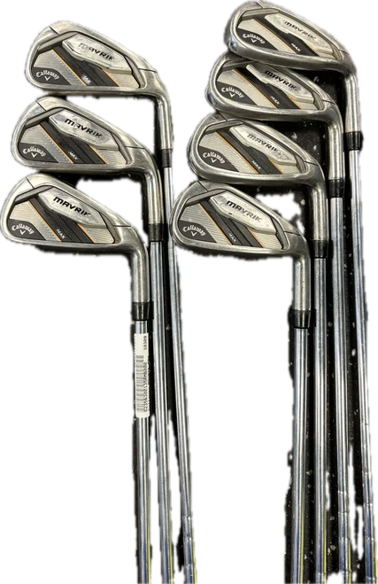 Vist Large View of Product Image Which is Used Callaway MAVRIK MAX Mens Iron Set RH 4I-PW