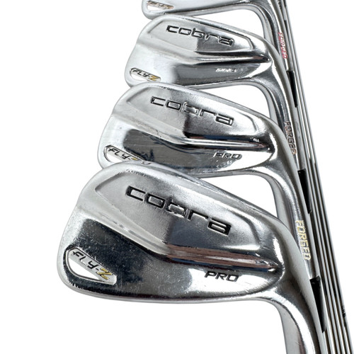 Vist Large View of Product Image Which is Used Cobra FLY-Z PRO Men's RH Iron Set 4I-PW Steel Shaft