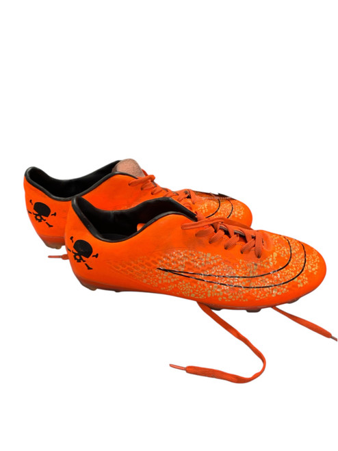 Vist Large View of Product Image Which is Used Nike Soccer Cleats Orange Senior 8.5