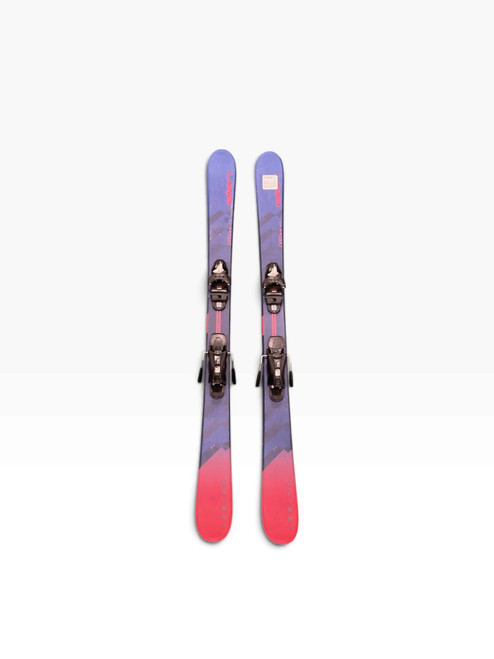 Vist Large View of Product Image Which is Used Elan LEELOO 145 Mens DH Ski/Binding Navy Blue 145 cm