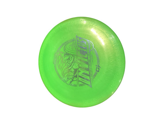 Vist Large View of Product Image Which is Used Innova GSTAR INVICTUS Disc Golf Driver Green